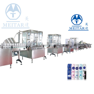 High quality Meida Factory Air freshener QGQ750 Automatic Spray aerosol Filling machine