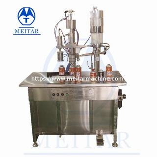 High purity Manufactory QGBS-500 3in1Semi-automatic Butane Gas Filling Machine