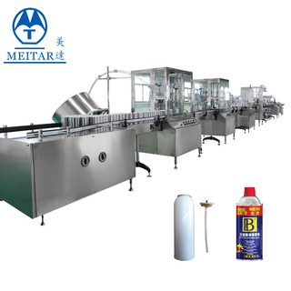 China Wholesale QGQ750 Full Automatic aerosol Filling machine line 
